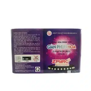 Giàn phun hoa D16x36 - pháo hoa vi