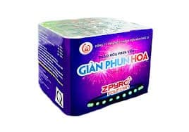 Giàn Phun Hoa D16x25 - Pháo Hoa Bộ Quốc Phòng Chính Hãng, Không Tiếng Nổ