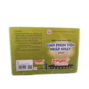 Giàn phun viên nhấp nháy D16x36 - pháo hoa vi